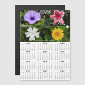 2026 Hawaiian Flower Calendar (Magnetisch x4) (Voorkant / Achterkant)