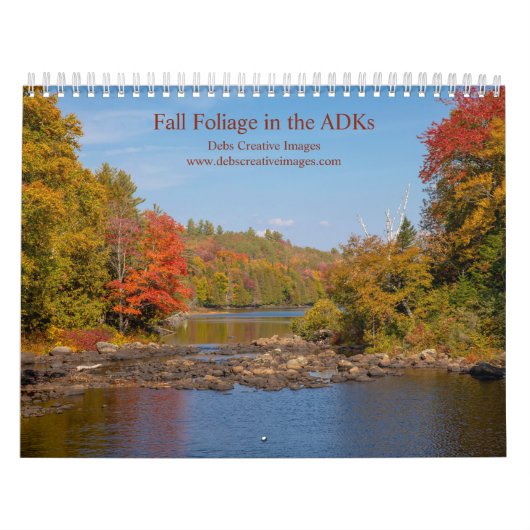 2026 Herfst Foliage in de Adirondacks Kalender (Hoes)