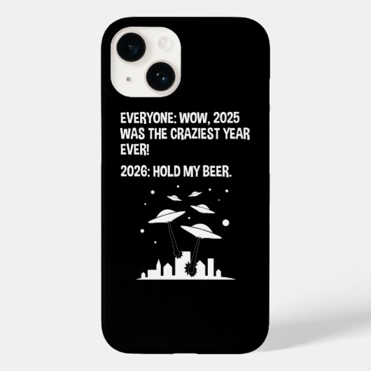 2026 Hold My Beer Case-Mate iPhone Case (Achterkant)