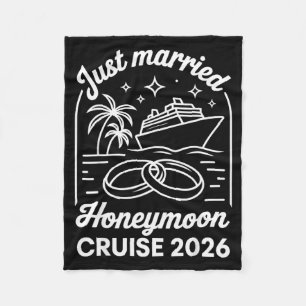 2026 huwelijksreis cruise passend nieuwgetrouwd hu fleece deken