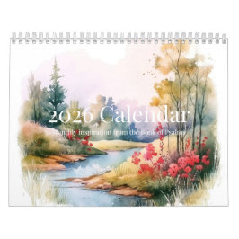 2026 Inspirerend Muur Kalender Boeken van Psalmen