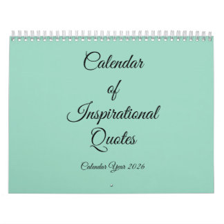 2026 Inspirerende citaten muurkalender Kalender