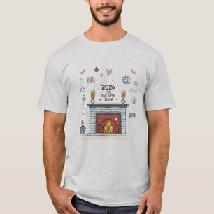 2026 Is Het Nieuwe 2016 Digitale Cultuur Vector T-shirt