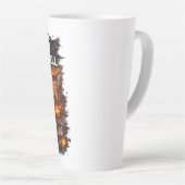 2026 Is Not Going Well Funny Penguin Latte Mug  (Angle droit)