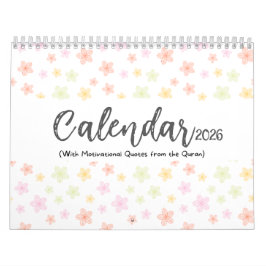 2026 Islamitische kalender met Koran citaten