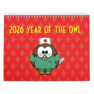 2026 jaar van de uil kalender