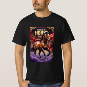 2026 Jaar van het Paard Viering T-shirt