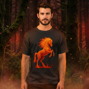 2026 Jaar van het Vuurpaard Chinese Zodiak T-shirt