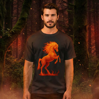 2026 Jaar van het Vuurpaard Chinese Zodiak T-shirt