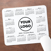 2026 Kalender Bedrijf Logo Muismat