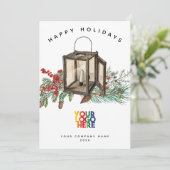 2026 Kalender Corporate Business Logo Christmas (Staand voorkant)