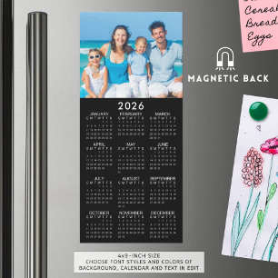2026 Kalender Foto Aangepaste Magnetische