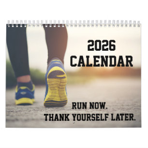 2026 Kalender Hardlopen Hardloper Fitness Voor Haa