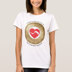 2026 Kalender Lovers' T-shirt T-shirt