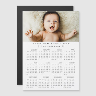 2026 Kalender met Foto - Voljaar uitzicht magnetis