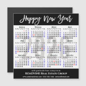 2026 Kalender Modern Script Business Magnetische K (Voorkant / Achterkant)