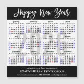 2026 Kalender Modern Script Business Magnetische K (Voorkant)
