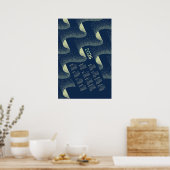 2026 Kalender Poster Aurora Borealis (Keuken)