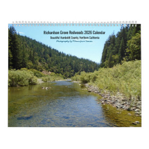 2026 Kalender Richardson Grove California Layout 2