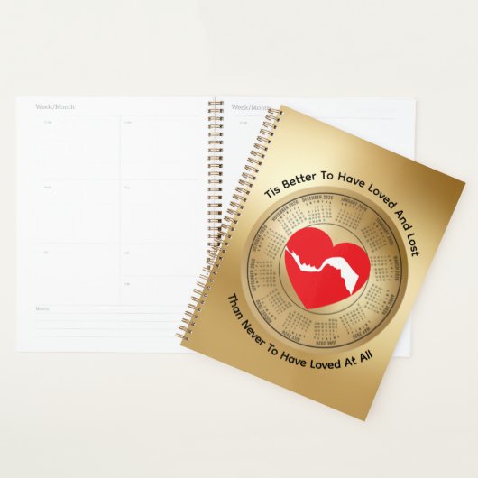 2026 Kalender Romantisch Paar Afspraak Boek Planner (Display)