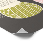 2026 kalenderposter bruin poster (Hoek)