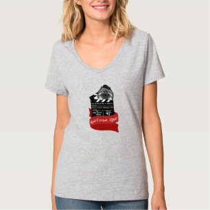 2026 Keeshond Nationaal Dames V-hals T-shirt