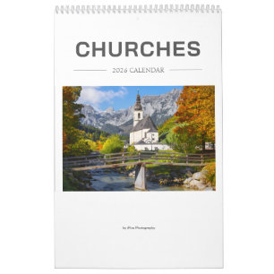 2026 Kerken fotografie Kalender