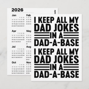 2026 Kerstman Grappen Adventskalender Kersttelling Briefkaart