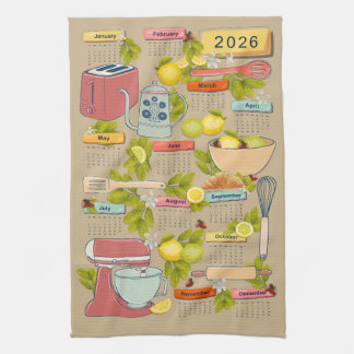 2026 Keuken Kalender Theedoek