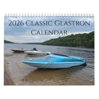 2026 Klassieke Glastron Kalender