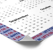 2026 Kudde Mentaliteit Kalender (12 x 18) Poster (Hoek)
