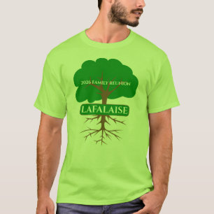 2026 LAFALAISE FAMILY Reünie T-Shirt Groen 290621