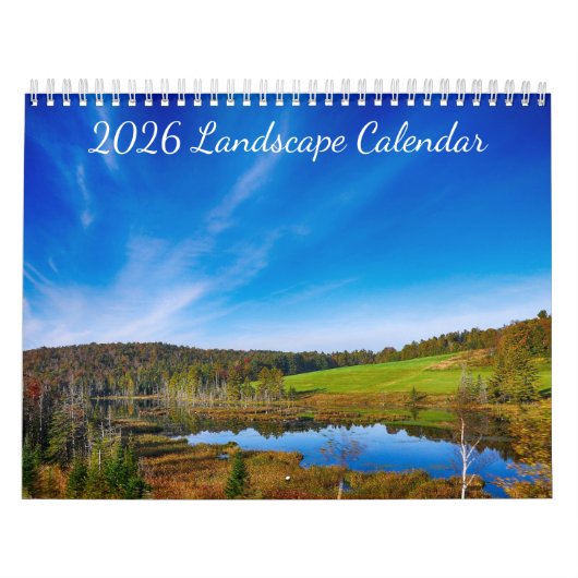 2026 Landschap - Kalender (Hoes)
