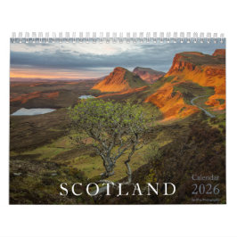 2026 landschapsfotografie Schotland en Skye Kalender
