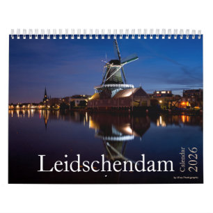 2026 Leidschendam windmolen & landschapsfoto Kalender