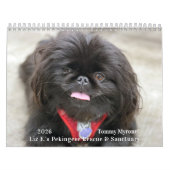 2026 Liz E.'s Pekingese Calendar Kalender (Hoes)