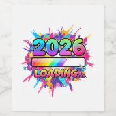 2026 Loading... Progress Bar Sticker (Étiquettes simples)