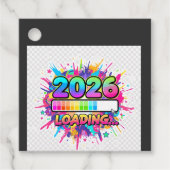2026 Loading... Progress Bar Sticker Bedankjes Labels (Voorkant)