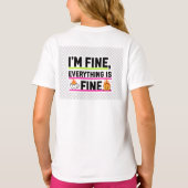 2026 Loading... Progress Bar Sticker T-shirt (Achterkant)