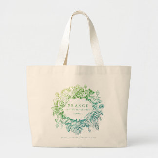 2026 logo groene kleur tote tas, lange handgreep