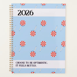 2026 Lollipop Pattern Spiral Planner
