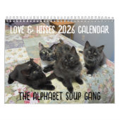 2026 Love & Hisses Calendar - Alphabet Soup Gang Kalender (Hoes)