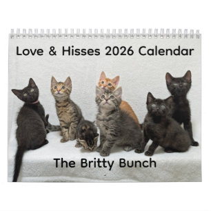 2026 Love & Hisses Kalender - de Britty Bunch