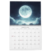 2026 Maan Uitzichten Volle Maan Maan Kunstkalender Kalender (Mar 2026)