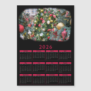 2026 magnetische kalender met jouw kerstfoto