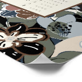 2026 Magnolia Floral Calendar Poster (Coin)