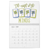 2026 Mahjong Time Wall Calendar Kalender (Mar 2027)