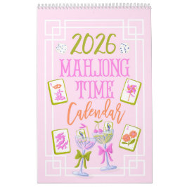 2026 Mahjong Time Wall  Kalender