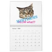 2026 MEOW what?? Calendar Kalender (Jan 2027)