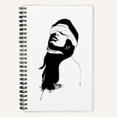 2026 Minimal Silhouette Journal for Reflection Notitieboek (Voorkant)